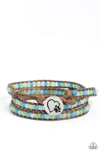PAW-sitive Thinking-Blue