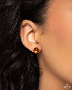 Breathtaking Birthstone- Orange