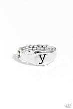 Load image into Gallery viewer, Y- Monogram Memento- Silver