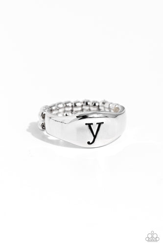 Y- Monogram Memento- Silver