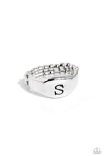 Load image into Gallery viewer, S- Monogram Memento- Silver