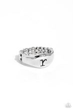 Load image into Gallery viewer, R- Monogram Memento- Silver