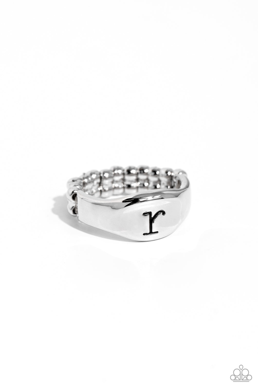 R- Monogram Memento- Silver