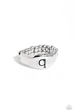 Load image into Gallery viewer, Q- Monogram Memento- Silver