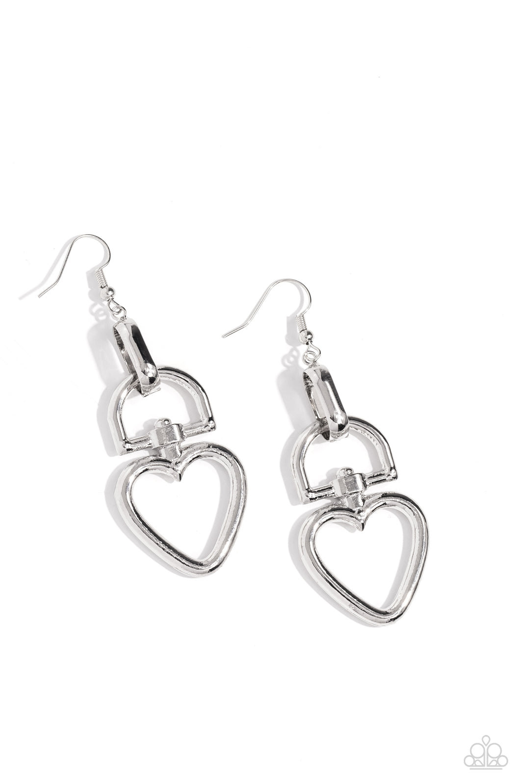 Padlock Your Heart- Silver
