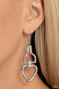 Padlock Your Heart- Silver