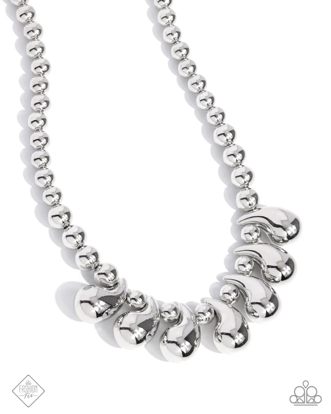 Raindrop Rebel- Silver