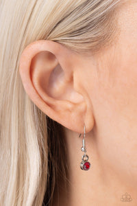 Clearly Carabiner- Red