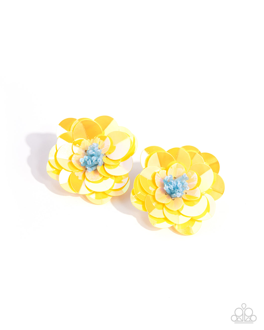 Floating Florals- Yellow