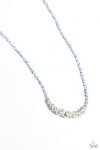 White Collar Whimsy- Blue