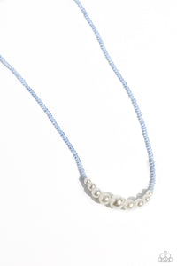 White Collar Whimsy- Blue