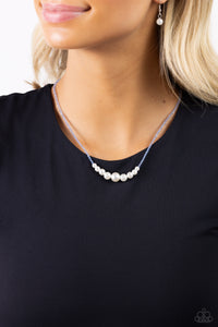 White Collar Whimsy- Blue