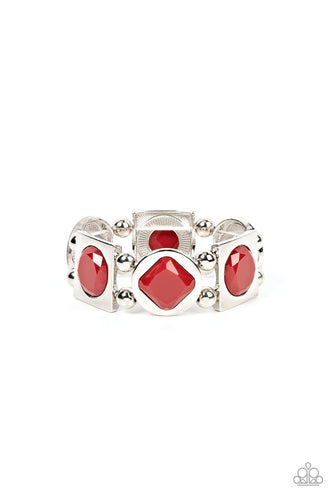 Asymmetrical A-Lister- Red