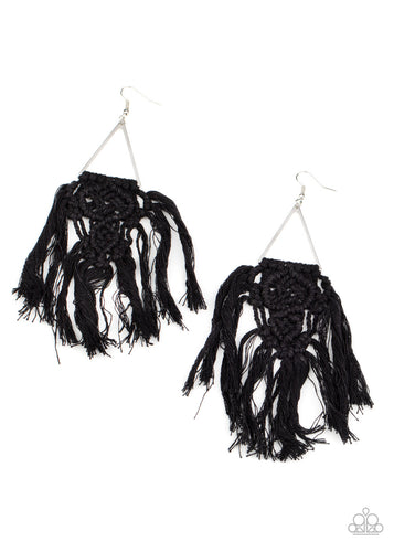 Modern Day Macrame- Black