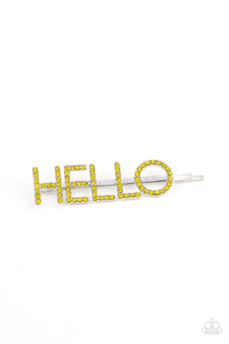 Hello There- Yellow