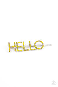 Hello There- Yellow