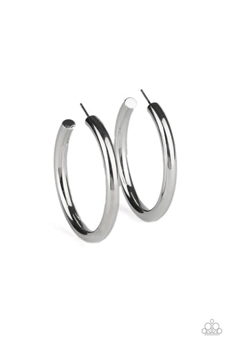 Hoop Hustle- Silver