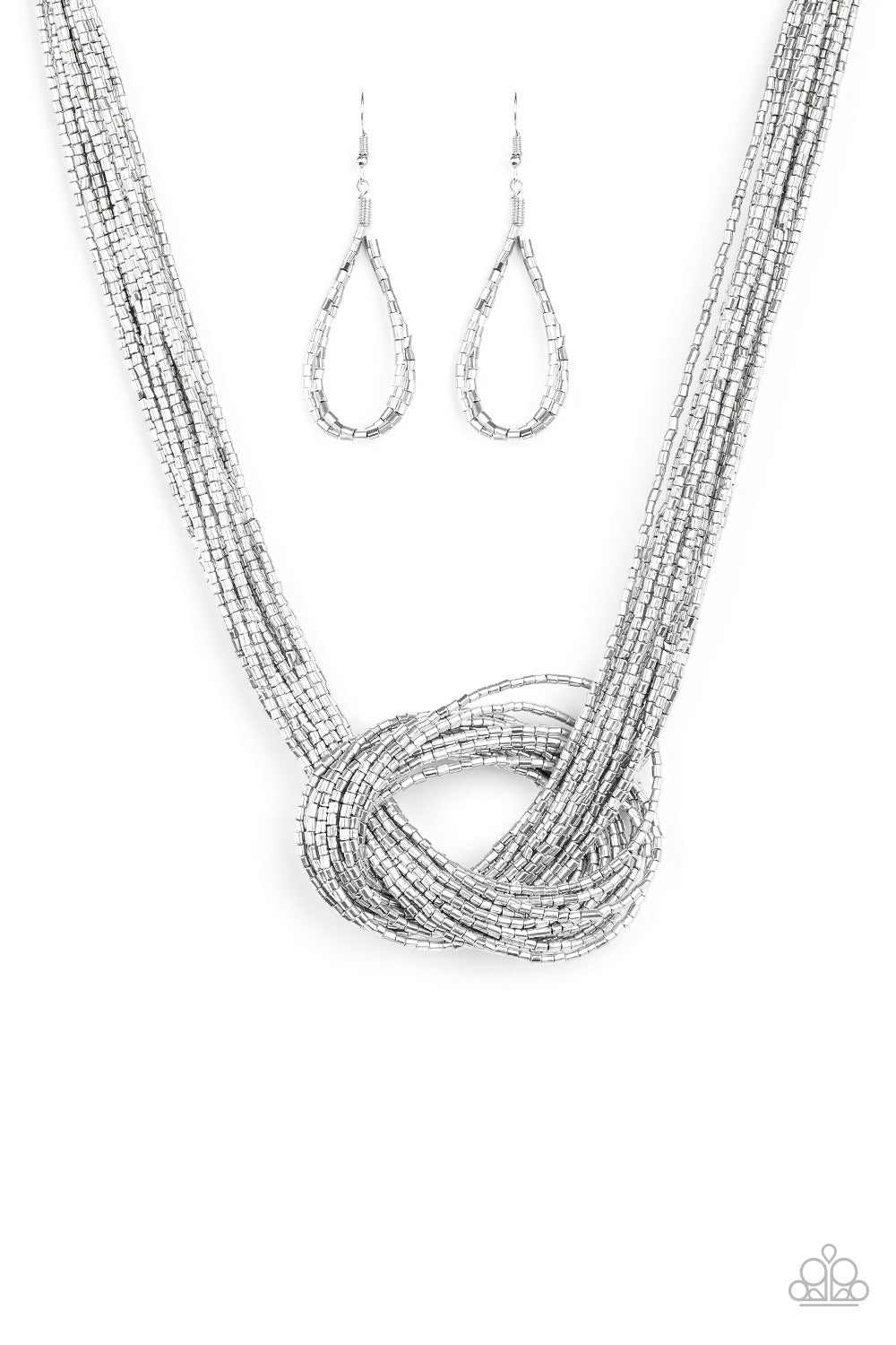 Knotted Knockout- Silver