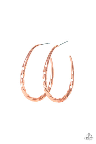 Twisted Edge- Copper