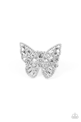 Bright-Eyed Butterfly- White