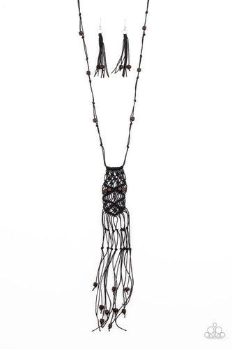 Macrame Majesty- Black