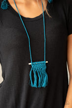 Load image into Gallery viewer, Between You And MACRAME- Blue