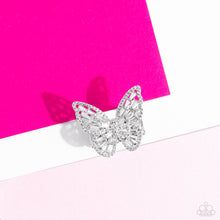 Load image into Gallery viewer, Bright-Eyed Butterfly- White