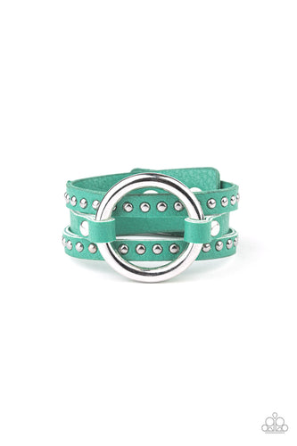 Studded Stament-Maker- Green