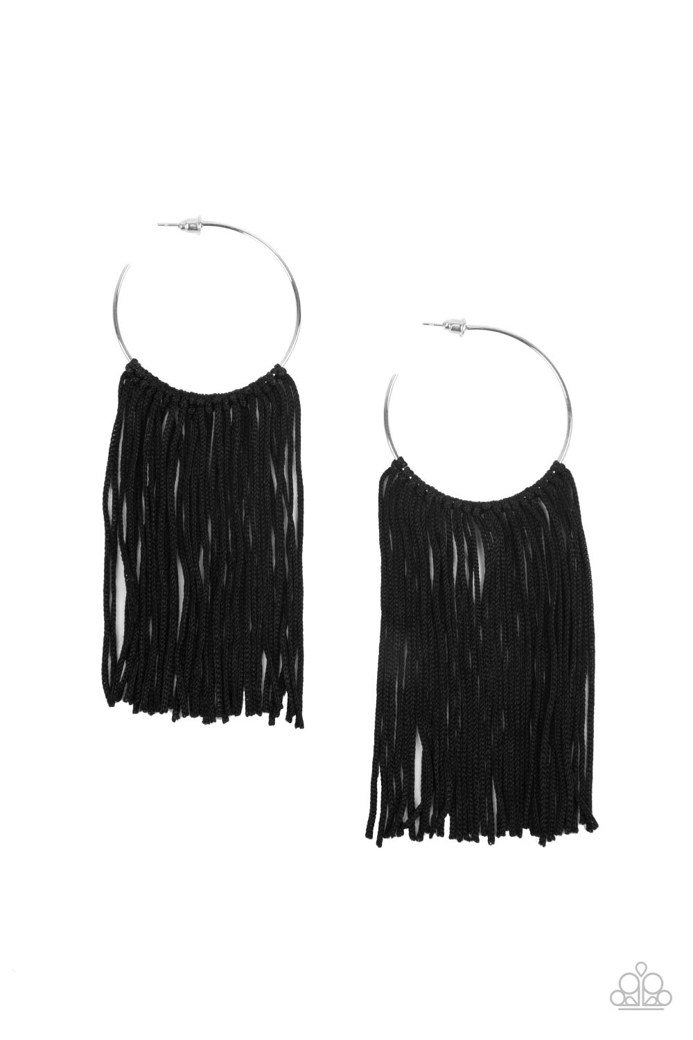 Flauntable Fringe- Black