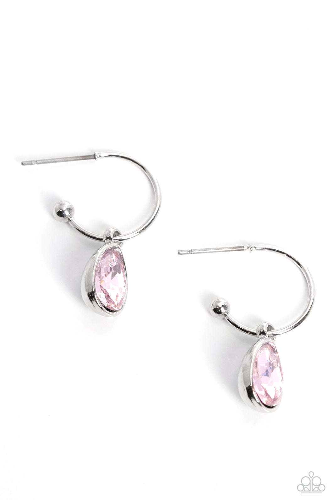 Teardrop Tassel- Pink