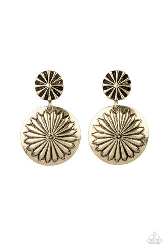 Fierce Florals- Brass