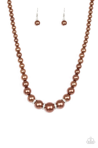 Party Pearls- Brown