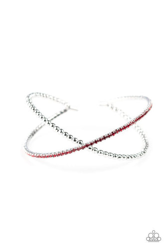 Chicly Crisscrossed- Red