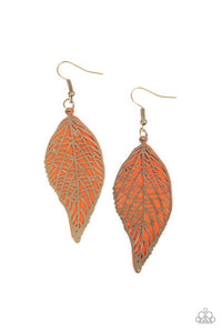 Leafy Luxury- Orange