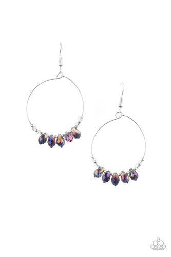 Holographic Hoops- Purple