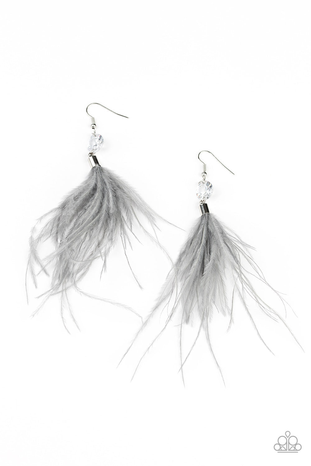 Feathered Flamboyance- Silver