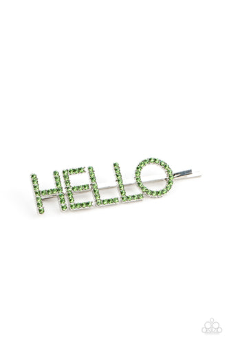 Hello There- Green