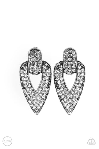 Blinged Out Buckles- White