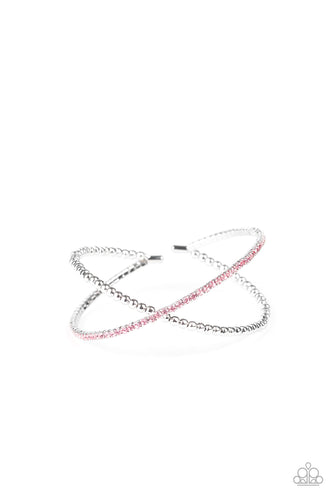 Chicly Crisscrossed- Pink