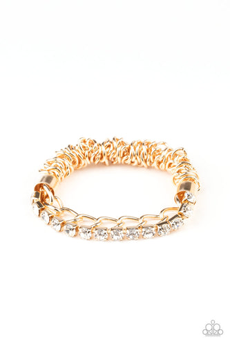 Glamour Grid- Gold