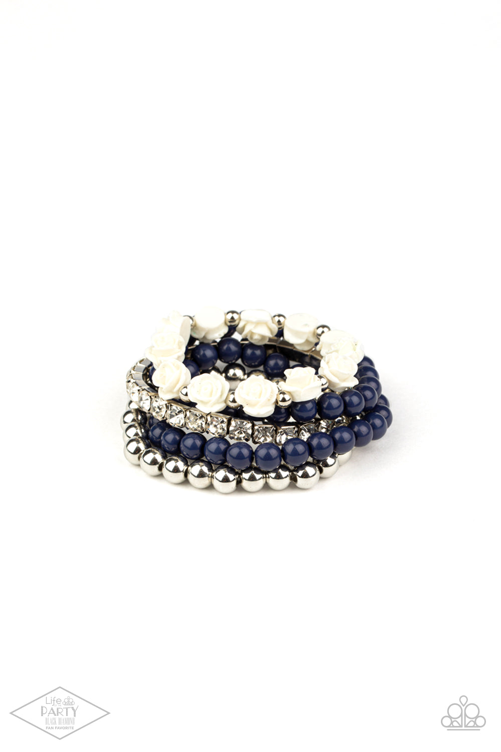 Rose Garden Grandeur- Blue