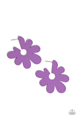 Flower Power Fantasy- Purple